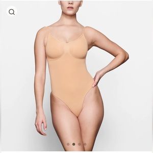 Sculpting thong bodysuit